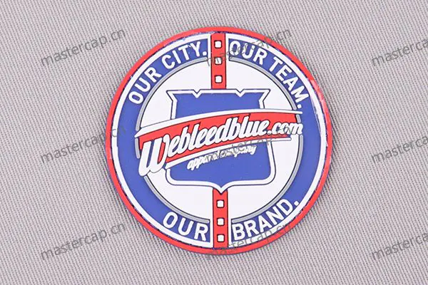 MR005 Injection-molded PVC patch (sew-on)