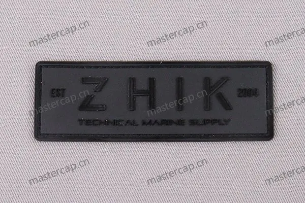 MR007 Injection-molded PVC patch (sew-on)