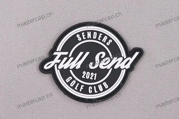 MR008 Injection-molded PVC patch (sew-on)
