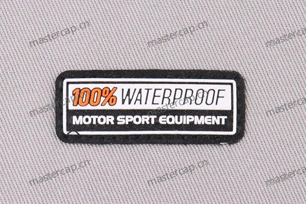 MHP001 Silicone-embossed microfiber suede label (sew-on)