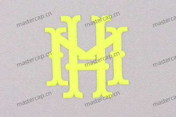 MHP015 3D silicone heat-transfer logo