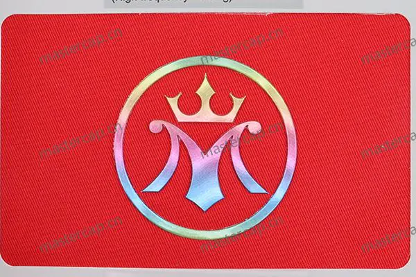 MHP040 Holographic TPU embossed logo (high-frequency welded)