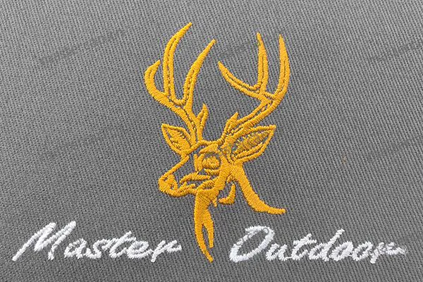 ME001 Satin-stitch flat embroidery