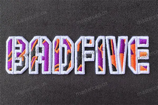ME020 Multicolor 3D puff embroidery