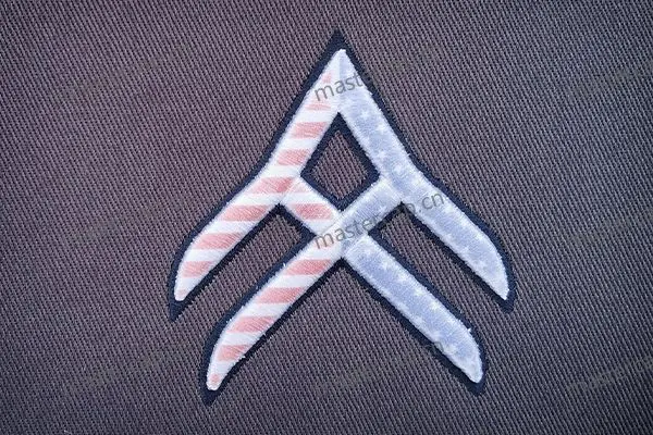 ME024 Sublimation printing with raised embroidery