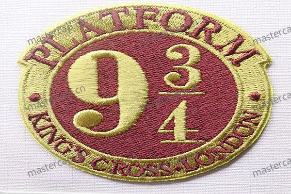 ME033 Self-adhesive embroidered patch