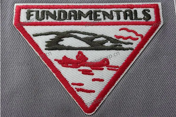 ME035 Self-adhesive embroidered patch