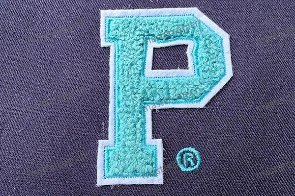 ME048 Chenille embroidered patch