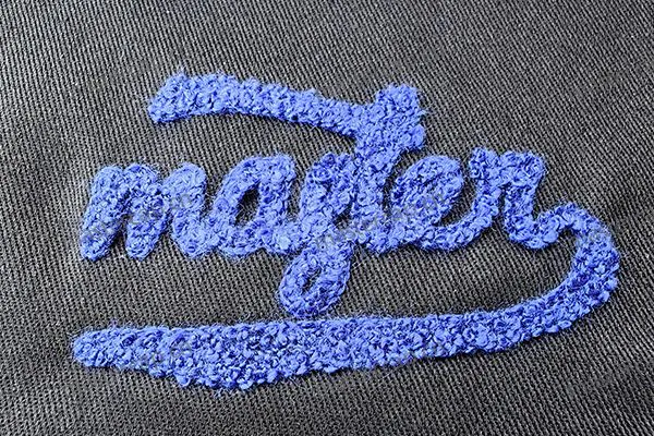 ME049 Chenille embroidery