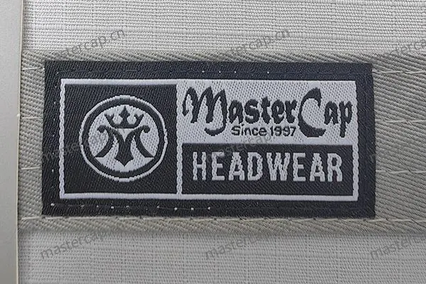 MLB027 Woven main label (hot-cut)
