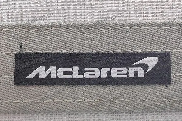 MLB034 Woven main label (end fold)
