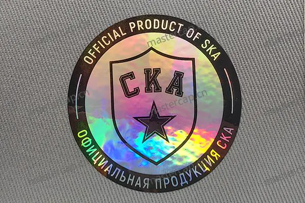 MSK004 Glossy holographic PET sticker (50 microns)