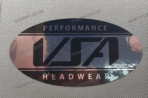 MSK010 Glossy silver PET sticker (50 microns)