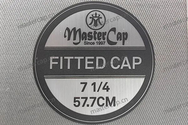 MSK016 Matte brushed-silver PET sticker (50 microns)