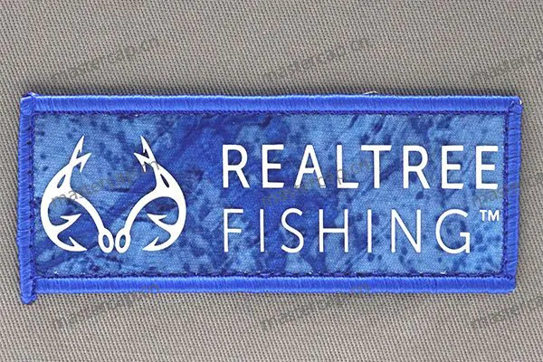 MP015 High-density printing on a sublimated patch with merrowed edging