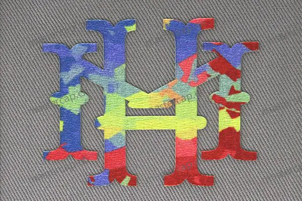MP018 Sublimated patch (heat-pressed)