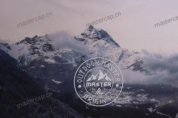 MP053 Rubber printing on sublimated fabric