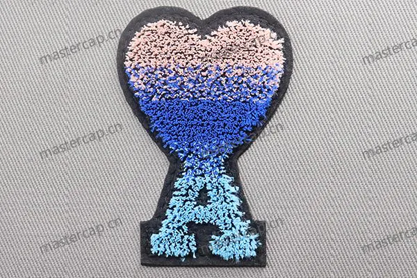 ME051 Tufted (toothbrush) embroidery patch