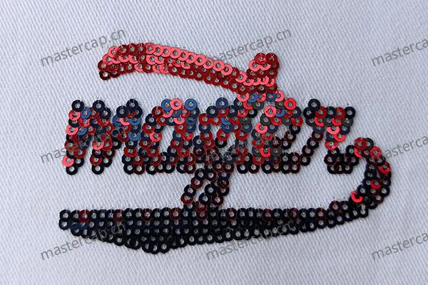 ME055 Sequin embroidery