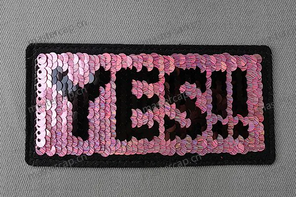 ME056 Reversible color-changing sequin patch