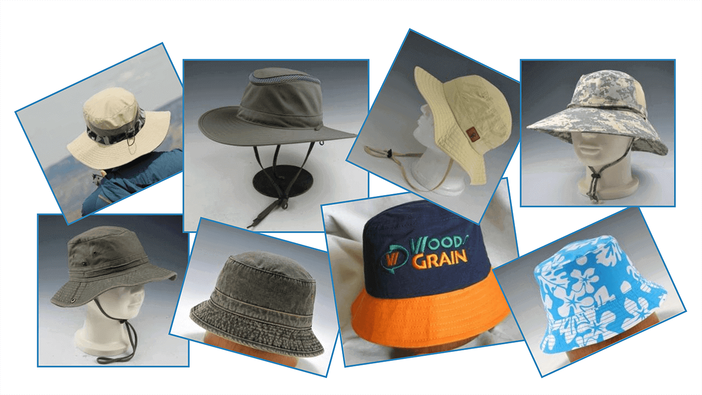 Custom hat styles manufactured by MasterCap