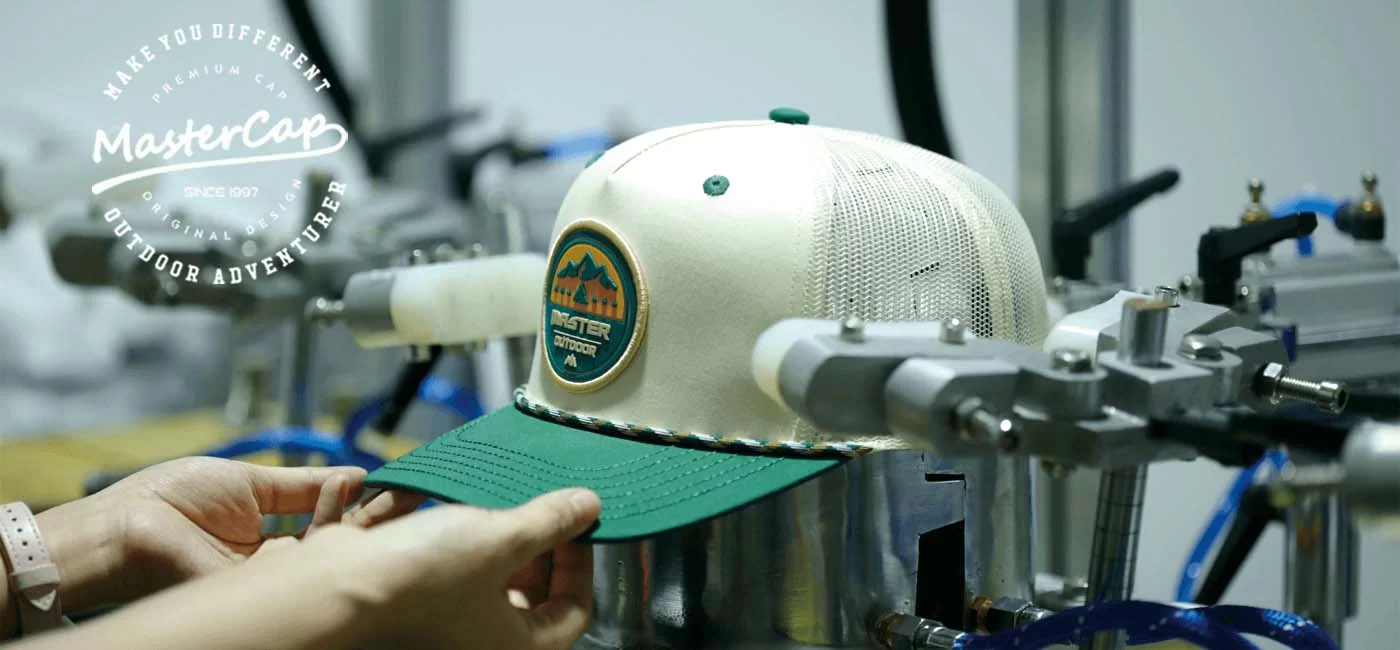 Custom cap ironing and shaping at MasterCap
