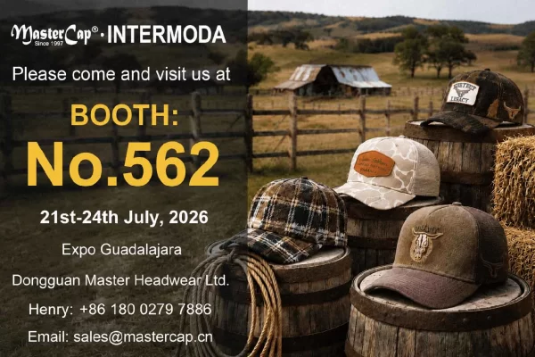 Meet MasterCap at INTERMODA 2026: Premium Custom Hat Manufacturer