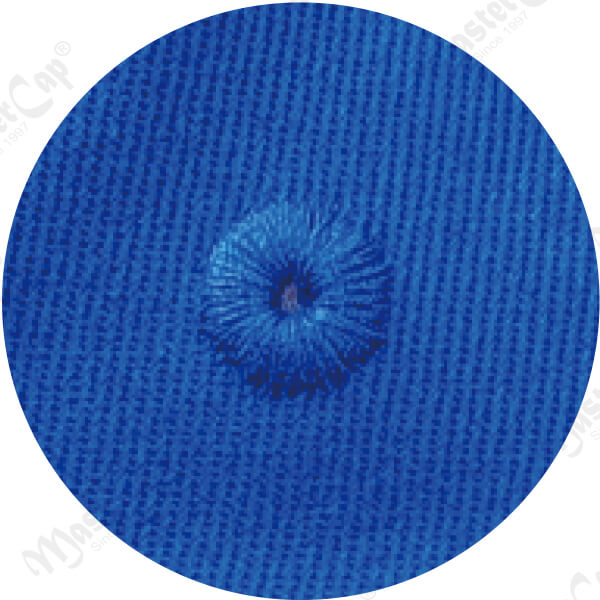 Matching cap eyelet