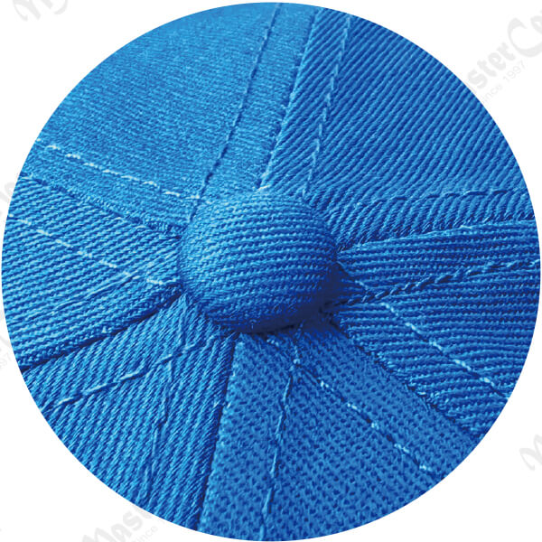 Matching cap button