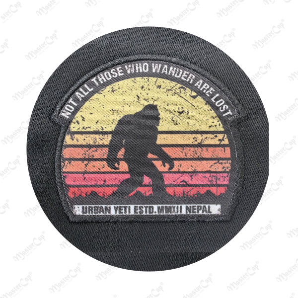 Sublimated patch