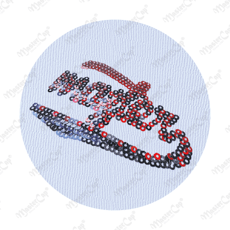 Sequin embroidery