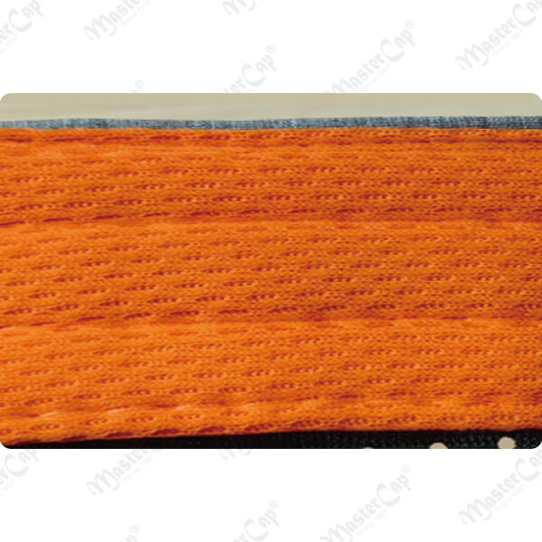 Moisture wicking cap sweatband
