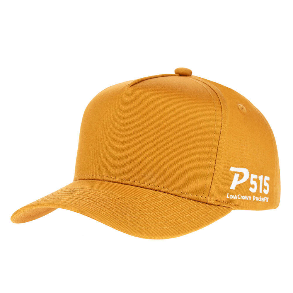 P515 square low-crown trucker front view