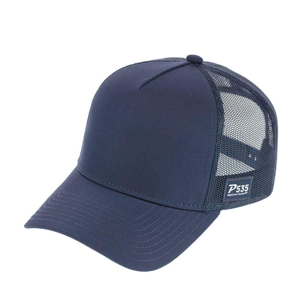 P535 High-Crown Trucker Fit cap product view 7