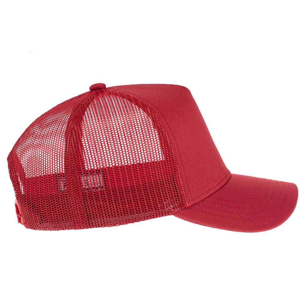 P545 Ultra-high Crown Trucker Fit cap product view 5