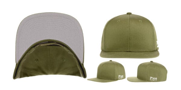 Square and flat visor
