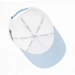 P525 performance cap interior with stretch sweatband and branded seam tape