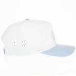 White P525 golf performance cap, opposite-side view