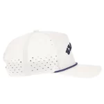 Ivory golf performance rope cap, opposite-side view