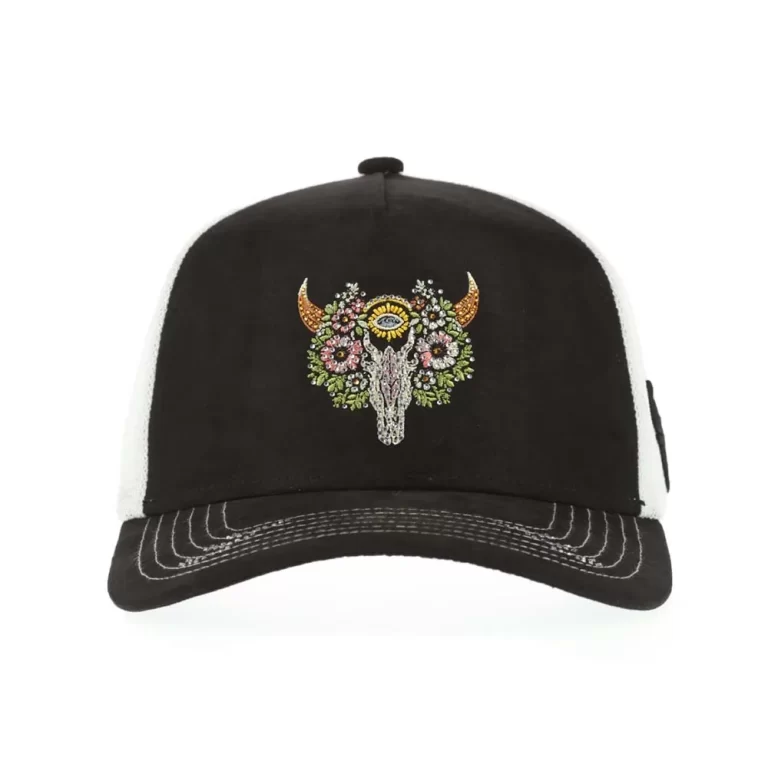 DM50-0122-p525-faux-suede-trucker-cap-rhinestone-embroidery-front