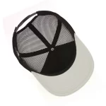 Interior view of custom western P565 5-panel trucker cap