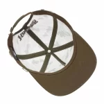 Interior view of custom P915 camo mesh trucker cap