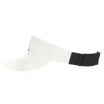 Custom running visor, laid-flat opposite side view