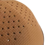 Rear crown perforation detail on DM84-0001 performance cap