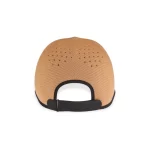 DM84-0001 one-piece molded performance cap, rear view with hook-and-loop adjuster